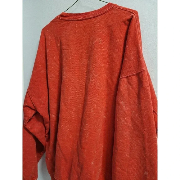 University of Wisconsin Badgers Distressed Sweatshirt Men's Small Long Sleeve - Picture 6 of 16